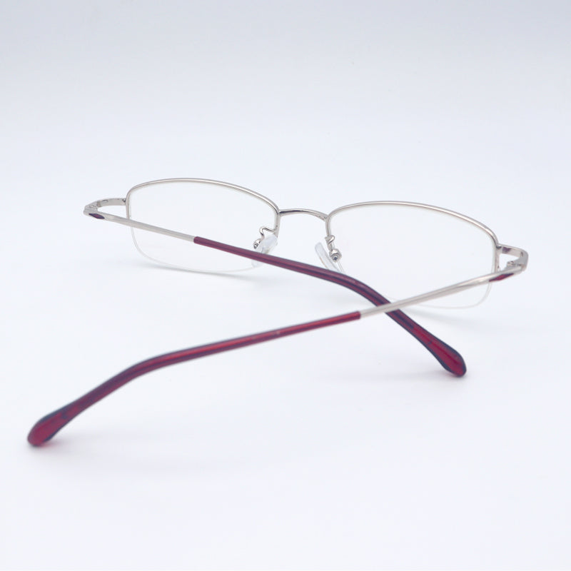 HONGSHENG Anti-blue light presbyopia glasses for women classic model high-grade alloy half frame SS397 Ultralight fashion