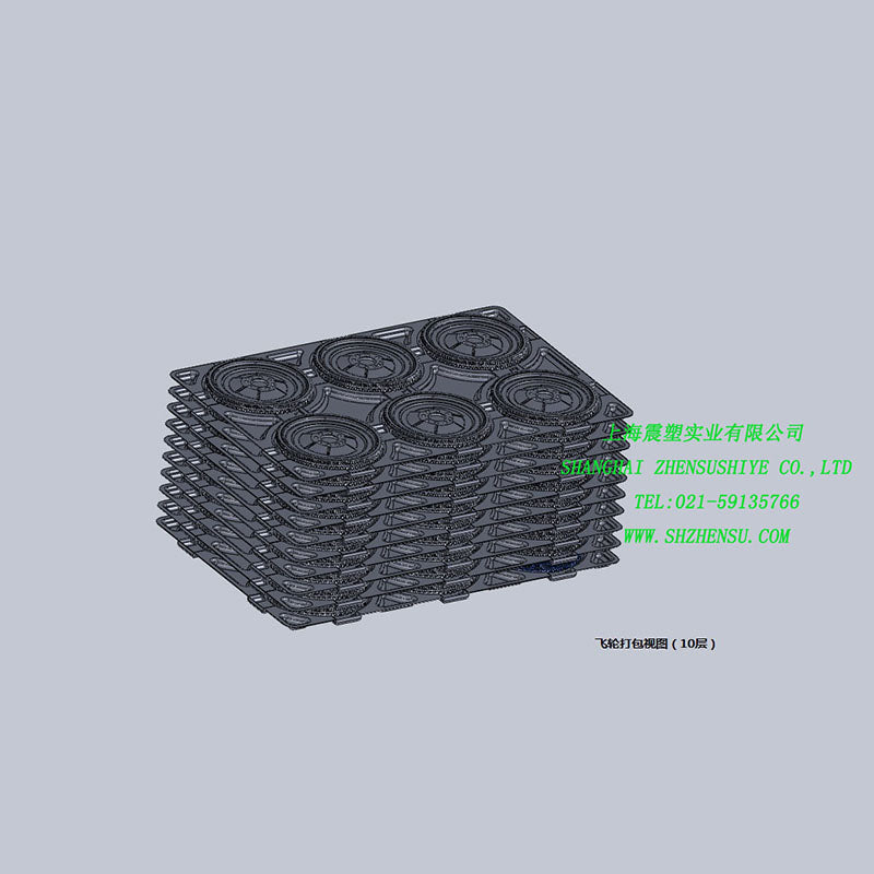ZHENSU Thick sheet blister packaging trays 4 Customized blister box lining, transparent blister tray, PRT box, customized blister packaging box
