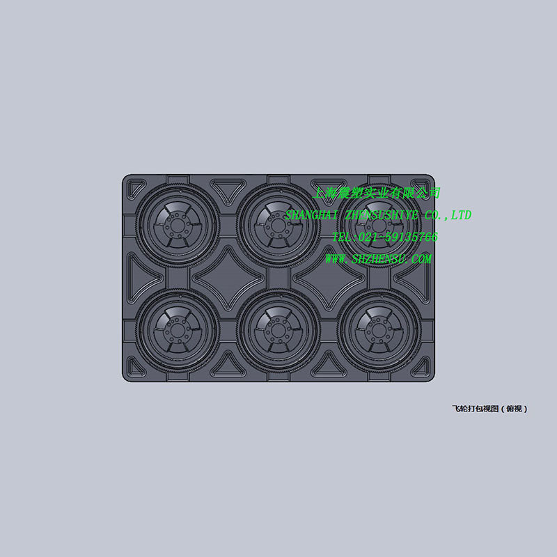 ZHENSU Thick sheet blister packaging trays 3 Customized blister box lining, transparent blister tray, PRT box, customized blister packaging box