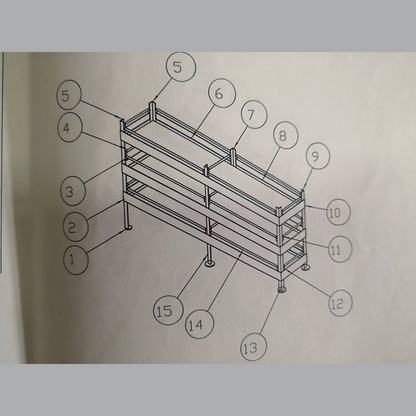 ZHONGHUAI Spare parts room shelves