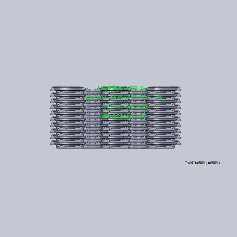 ZHENSU Thick sheet blister packaging trays 2   Customized blister box lining, transparent blister tray, PRT box, customized blister packaging box