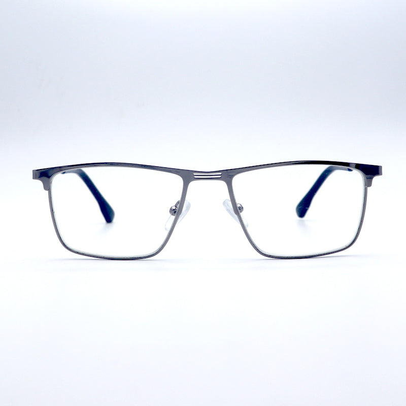 HONGSHENG Presbyopia anti-blue light new men's super stainless steel large frame spring temples 2311   Hd portable