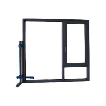 ZHONGPEI Aluminum alloy system window 110 double inward opening series Broken bridge aluminum doors and windows, soundproof glass windows, balcony rooms, sealed windows