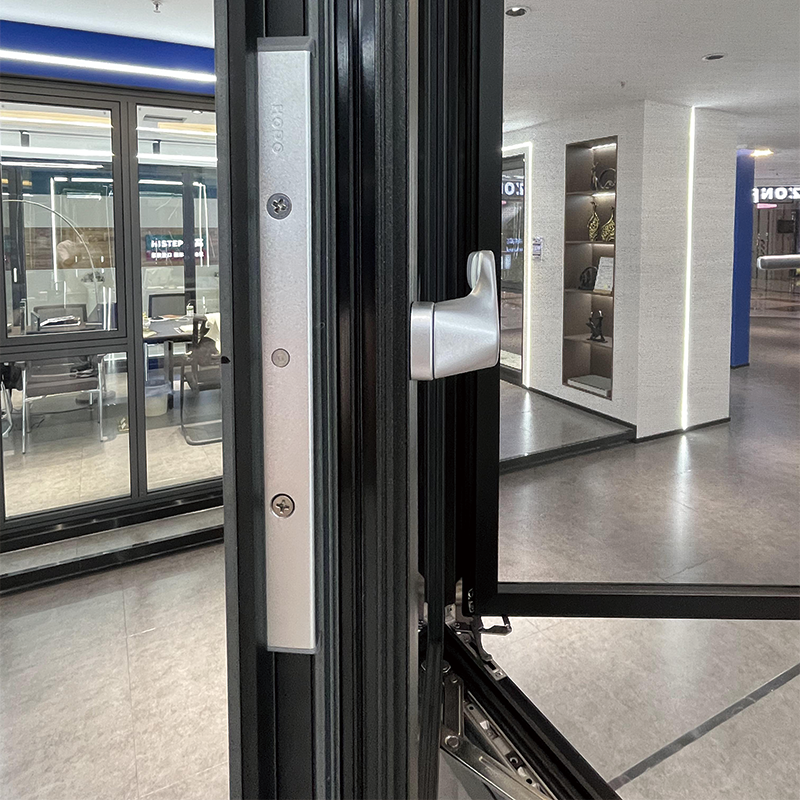 ZHONGPEI Aluminum alloy system window 117 series open outward   Customized broken bridge aluminum alloy doors and windows, horizontally opened soundproof glass windows