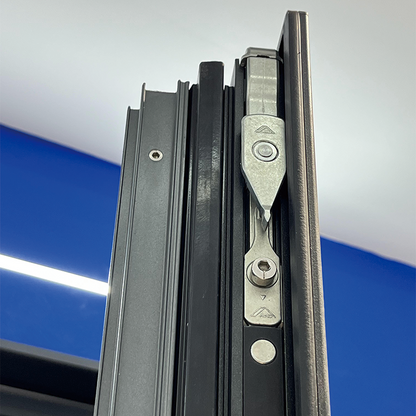 ZHONGPEI Aluminum alloy system window 80 series opening inside  Customized broken bridge aluminum alloy doors and windows, horizontally opened soundproof glass windows