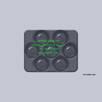 ZHENSU Thick sheet blister packaging trays 2   Customized blister box lining, transparent blister tray, PRT box, customized blister packaging box