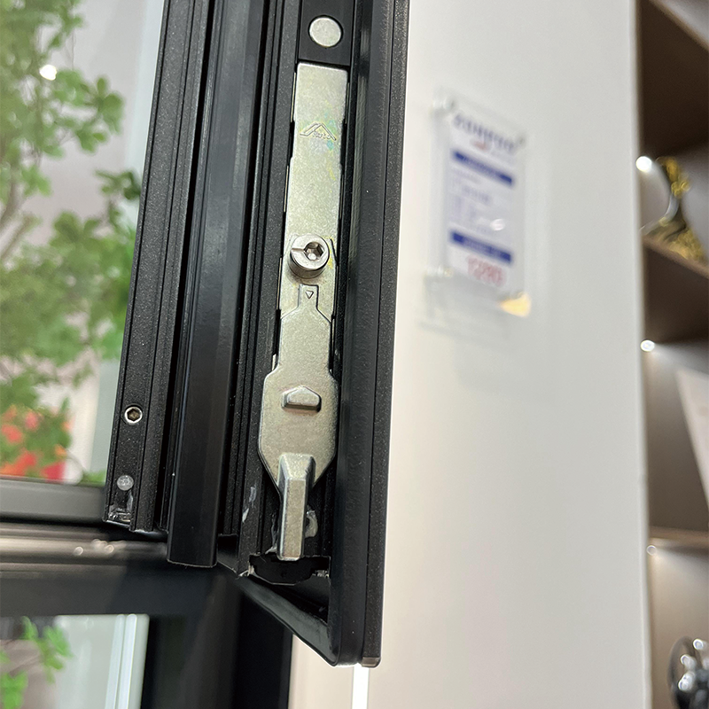 ZHONGPEI Aluminum alloy system window 90 series double inward-opening  Broken bridge aluminum doors and windows, soundproof glass windows, balcony rooms, sealed windows