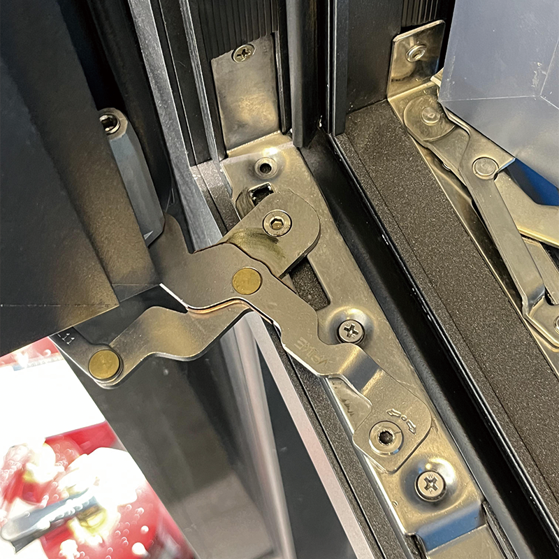 ZHONGPEI Aluminum alloy system window 108 outward opening series   Customized broken bridge aluminum alloy doors and windows, horizontally opened soundproof glass windows