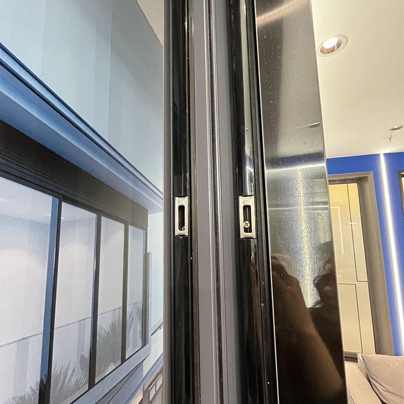 ZHONGPEI Aluminum alloy system window 110 three-track push-pull  Broken bridge aluminum doors and windows, soundproof glass windows, balcony rooms, sealed windows