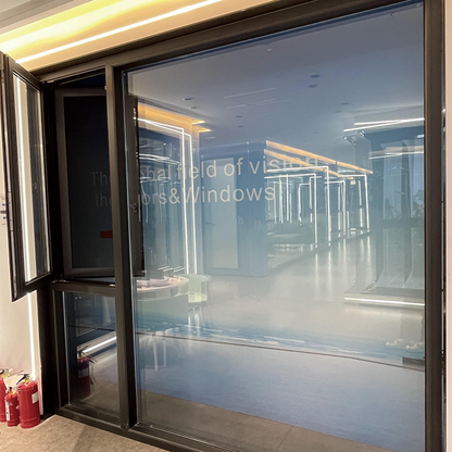 ZHONGPEI Aluminum alloy system window 108 outward opening series   Customized broken bridge aluminum alloy doors and windows, horizontally opened soundproof glass windows