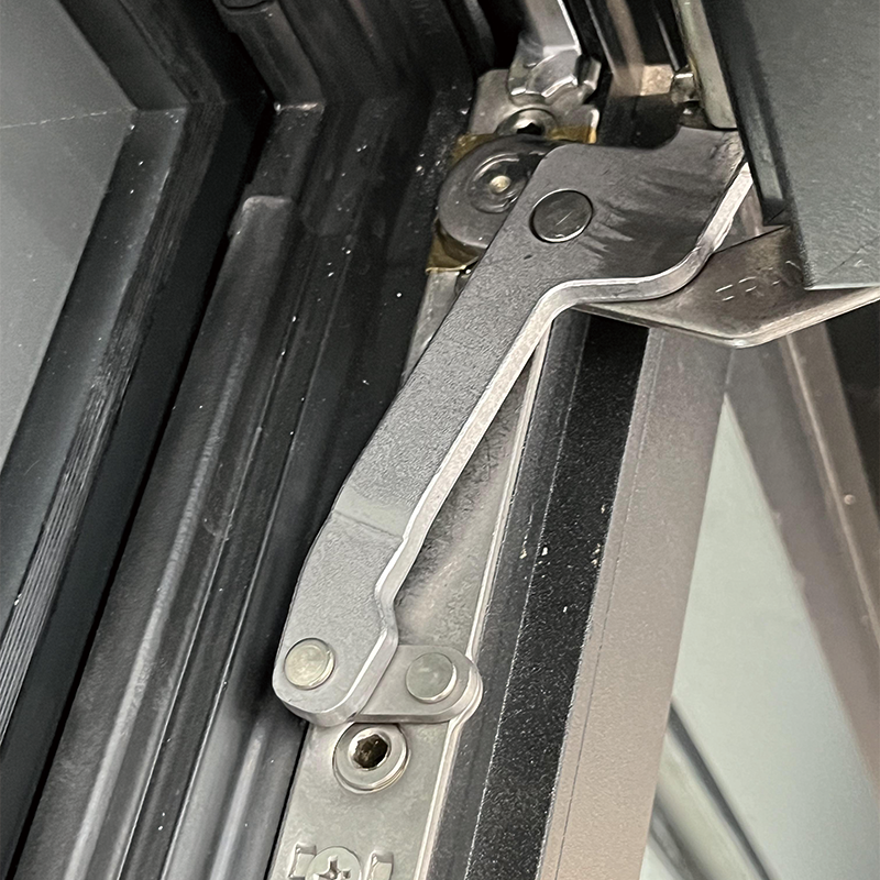 ZHONGPEI Aluminum alloy system window 90 series double inward-opening  Broken bridge aluminum doors and windows, soundproof glass windows, balcony rooms, sealed windows