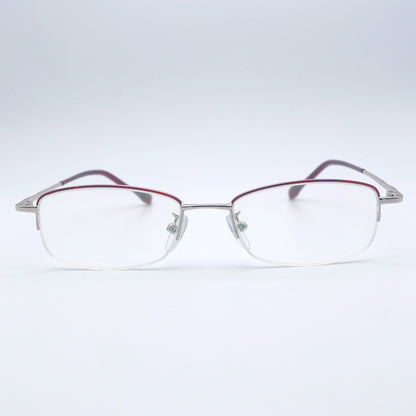 HONGSHENG Anti-blue light presbyopia glasses for women classic model high-grade alloy half frame SS397  Ultralight fashion